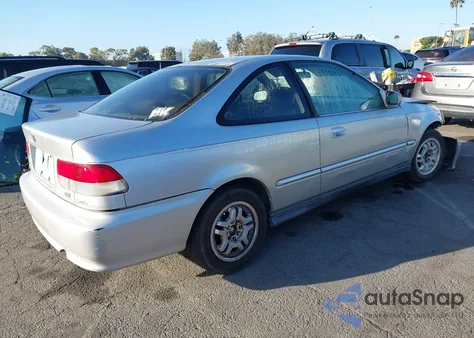 2000 Honda Civic Ex z USA, uszkodzony, nr VIN 1HGEJ8145YL075615